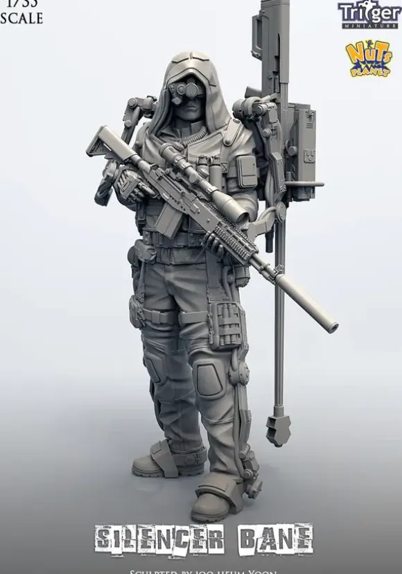 1/35 Silencer Bane A Master of Long-Range Shooting