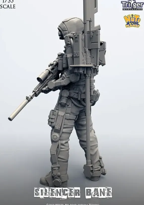 1/35 Silencer Bane A Master of Long-Range Shooting