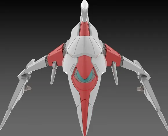 1/144 Silver Hawk 3F-1B SPACE FIGHTER