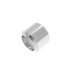 Silver 3.0mm Twin Pipe 3 (10pcs)