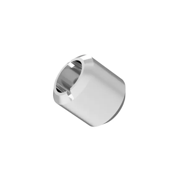 Silver 2.5mm Twin Pipe 3 (10pcs)