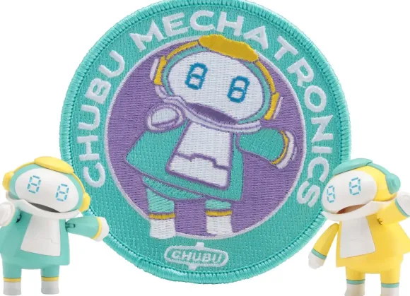 Small Mechatronic Mate No.04 Patch Set Light Green & Lemon