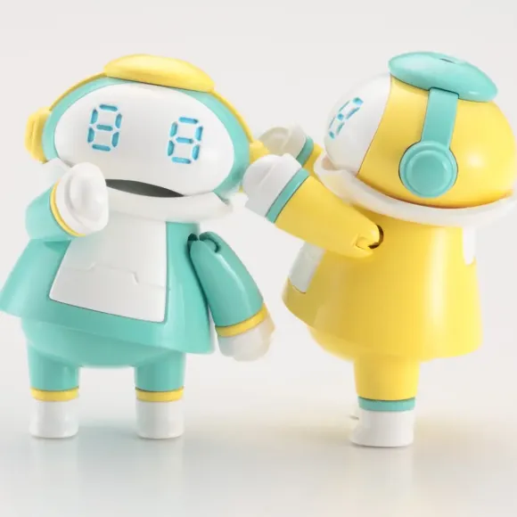 Small Mechatronic Mate No.04 Patch Set Light Green & Lemon
