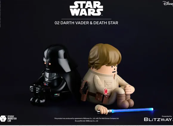SML STAR WARS Darth Vader and Death Star