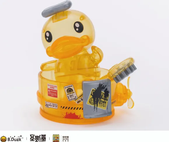 SOSKILL x ULTRA EGG SpaDuck 19th Anniversary Black Samurai Limited Edition Plastic Model Kit