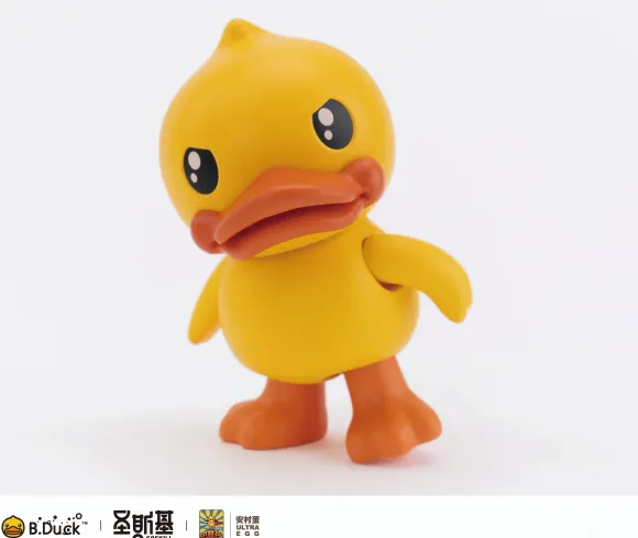 SOSKILL x ULTRA EGG SpaDuck 19th Anniversary Black Samurai Limited Edition Plastic Model Kit