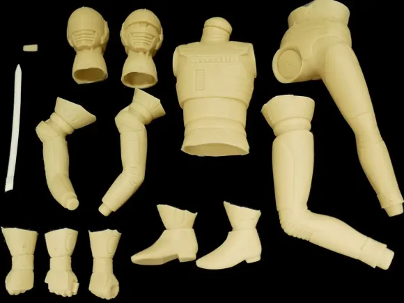 1/8 Space Sheriff Gavan Soft-Vinyl Kit