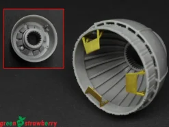 1/2700 Star Destroyer Engine Bells (Resin, Photoetch) (for Zvezda/Revell)