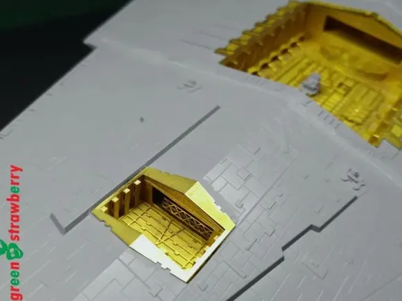 1/2700 Star Destroyer Hangar Bay Photo Etch Set (Zvezda / Revell)