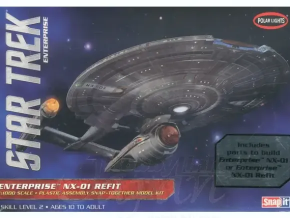 1/1000 Star Trek Enterprise NX-01 Refit