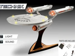 1/600 Star Trek: The Original Series U.S.S. Enterprise NCC-1701 (Light & Sound Unit Included)
