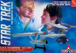 Star Trek TOS USS Enterprise NCC-1701 2pcs (1/650,1/1000)