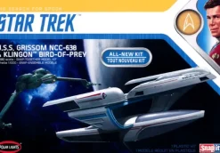 1/1000 Star Trek U.S.S. Grissom & Klingon Bird of Prey