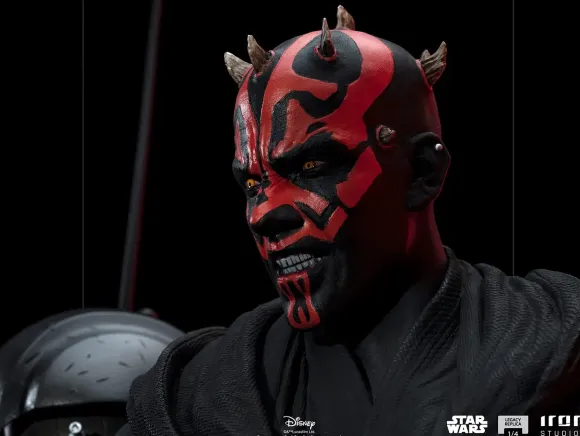 1/4 Star Wars - Iron Studios Scale Statue: Legacy Replica Series - Darth Maul