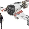 Star Wars: Mid Vehicle Resistance Ski Speeder w/Poe Dameron Figure