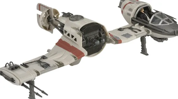 Star Wars: Mid Vehicle Resistance Ski Speeder w/Poe Dameron Figure
