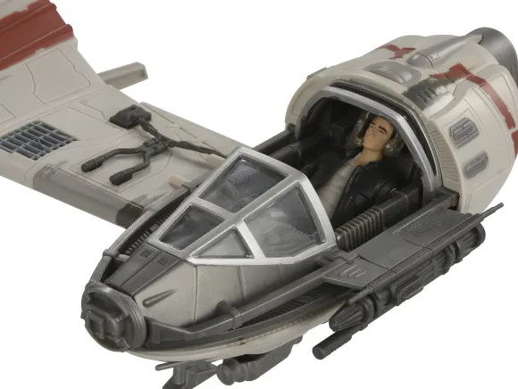 Star Wars: Mid Vehicle Resistance Ski Speeder w/Poe Dameron Figure