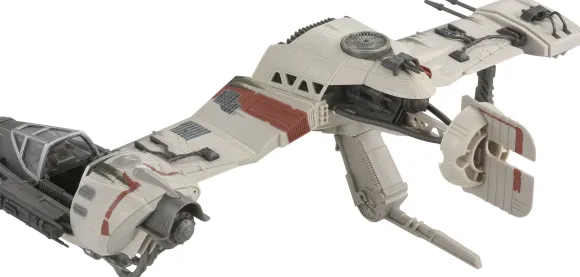 Star Wars: Mid Vehicle Resistance Ski Speeder w/Poe Dameron Figure