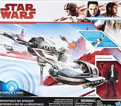 Star Wars: Mid Vehicle Resistance Ski Speeder w/Poe Dameron Figure