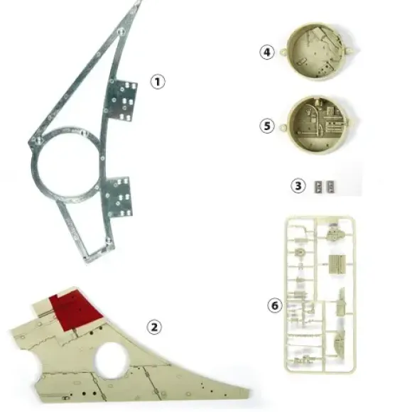 1/43 Star Wars: Millennium Falcon Weekly Magazine #083