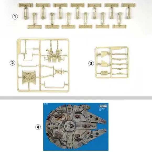 1/43 Star Wars: Millennium Falcon Weekly Magazine #099