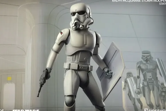 1/5 Star Wars Statue: Concept Artist Ralph McQuarrie Stormtrooper