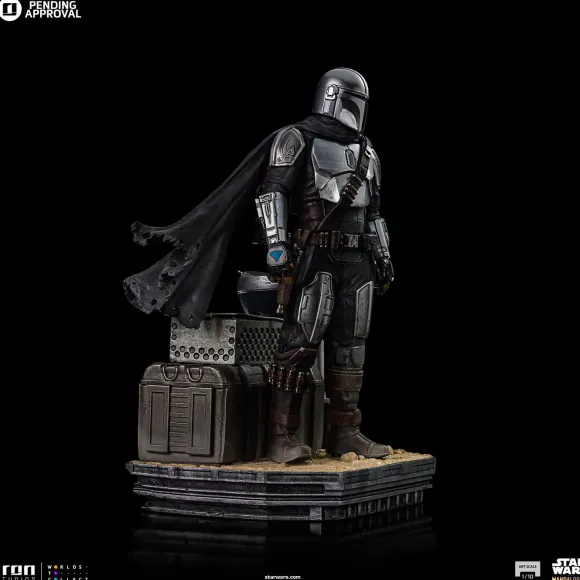 1/10 Star Wars: The Mandalorian - Iron Studios Scale Statue: Art Scale - Din Djarin & Din Grogu