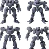 1/72 Structure Arts Plus Plastic Model Kit Series Additional Selection Vol.2 (All 4 Types Box + First Production Box Bonus Included)