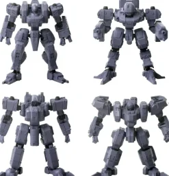 1/72 Structure Arts Plus Plastic Model Kit Series Additional Selection Vol.2 (All 4 Types Box + First Production Box Bonus Included)