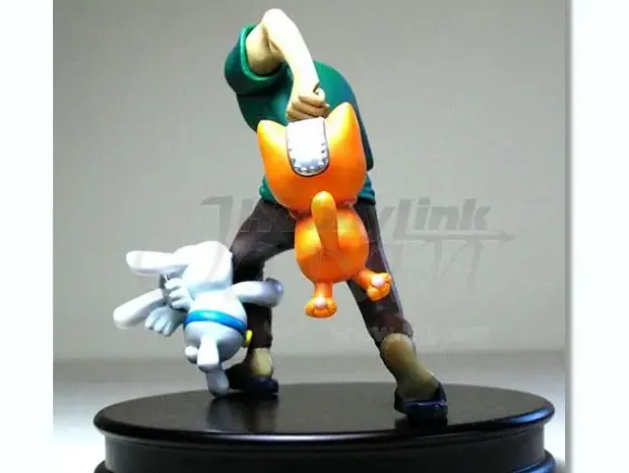 Sun Red Polystone Real Figure