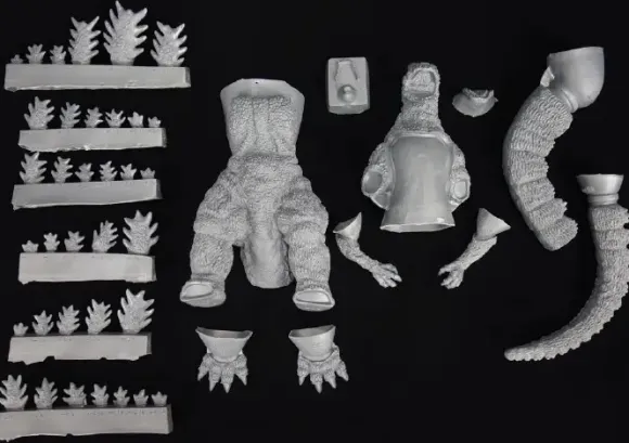 Super Hero Soft Vinyl Model Kit Godzilla 1984