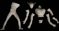 Super Hero Soft Vinyl Model Kit Barom-1