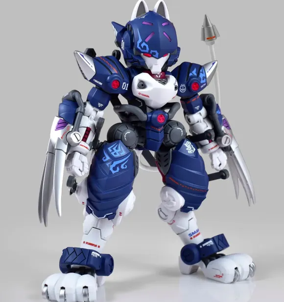1/60 Super High Mobility Armored Cat Ninja C.A.T-01 Shadow