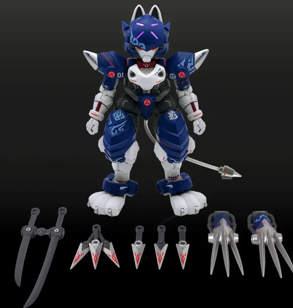 1/60 Super High Mobility Armored Cat Ninja C.A.T-01 Shadow