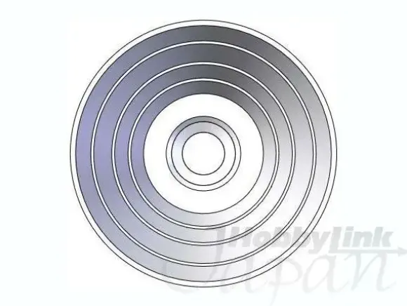 System Vernier Real Finish Regular Type Standard Model (2pcs)