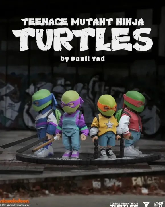 Teenage Mutant Ninja Turtles / Leonard by Danil Yad Vinyl Art Statue