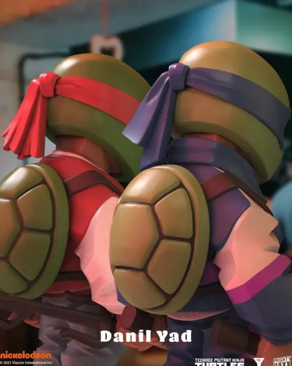 Teenage Mutant Ninja Turtles by Danil Yad Vinyl Art Statue