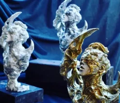 the Beautiful / Bizarre Ones tbbo.EX.001 a portrait of the moon White