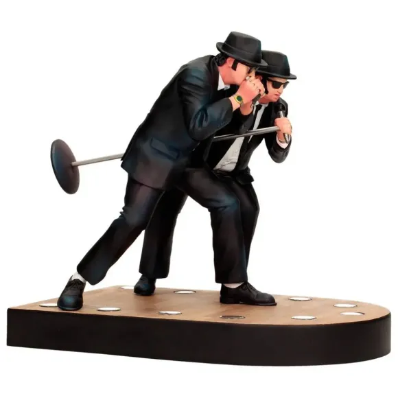 1/10 The Blues Brothers/ Jake & Elwood (Singing The Blues ver.) PVC Statue with Light-up Stage