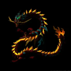 The True Dragon Series ZL-0001 Red Dragon King Plastic Model Kit