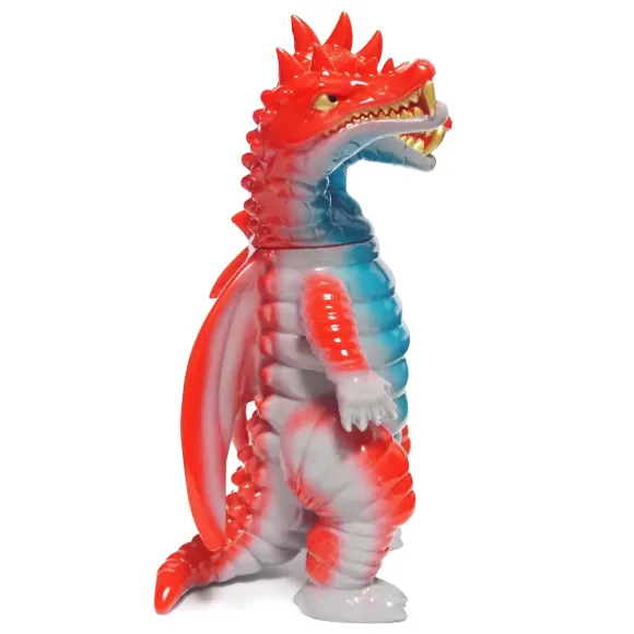 Three-headed dragon, medium size, red dragon (Kouryuu) color version