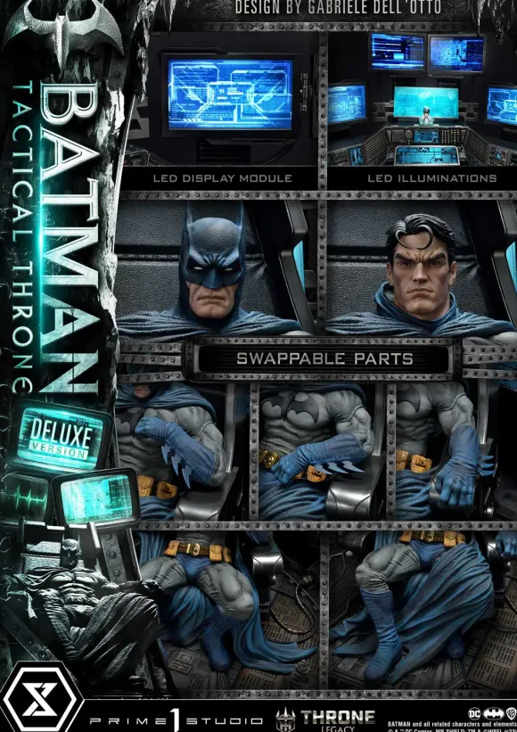 1/4 Throne Legacy Batman (Comics): Tactical Throne Design by Gabriele Dell'Otto DX Edition