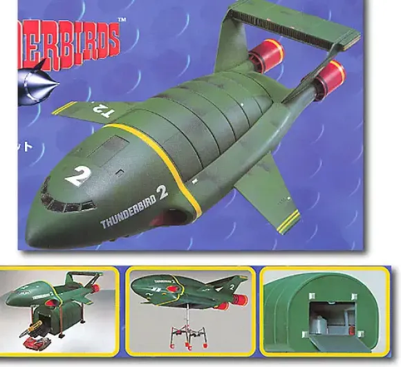1/350 Thunderbird #2 with The Mole and Recovery Vehicle