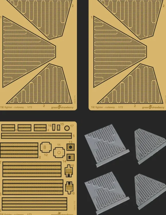 1/72 TIE Fighter Cutaway