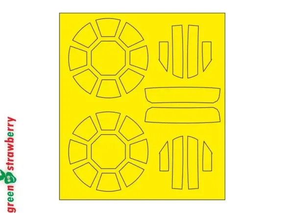 1/72 Tie Fighter First Order SF (Mask)