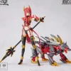 1/10 TKB-01 Yozen & Howling Celestial Dog (Red) Plastic Model Kit