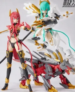 1/10 TKB-01 Yozen & Howling Celestial Dog (Red) Plastic Model Kit