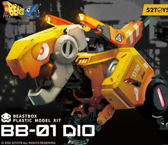 52TOYS BEASTBOX BB-01 DIO Plastic Model Kits Ver. with Bonus Armor