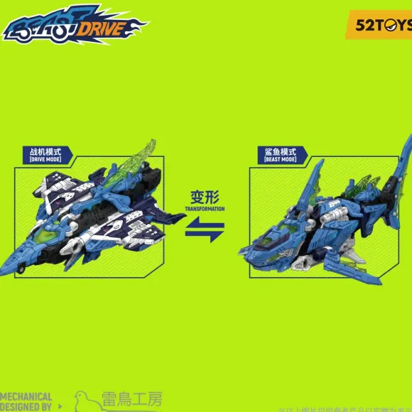 52TOYS BEASTDRIVE BD-02 HYDRO BULLET SHARK