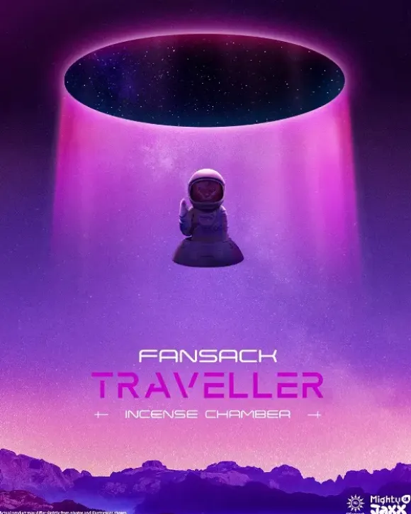Traveller by Fansack 9.8 inch Porcelain Incense Chamber